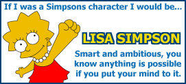 I'm just like Lisa!